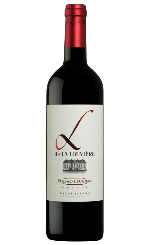 Wine Andre Lurton L De La Louviere Pessac Leognan 2015