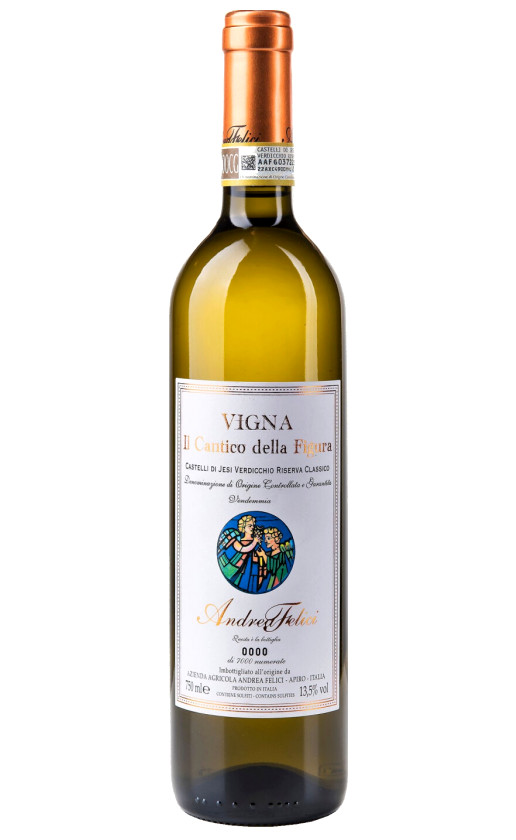 Wine Andrea Felici Vigna Il Cantico Della Figura Verdicchio Dei Castelli Di Jesi Riserva Classico 2016
