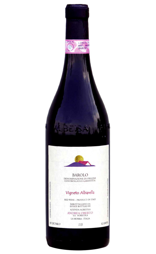 Wine Andrea Oberto Barolo Albarella 2013