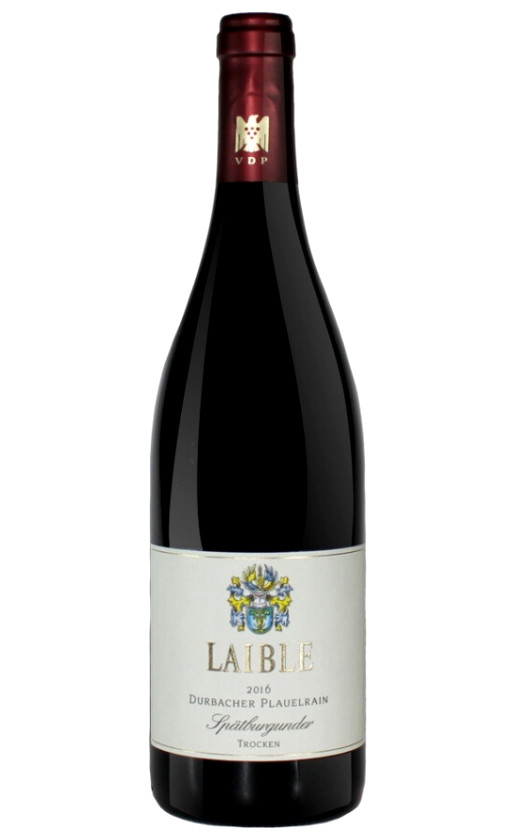 Wine Andreas Laible Durbacher Plauelrain Spatburgunder Trocken Erste Lage Vdp 2016