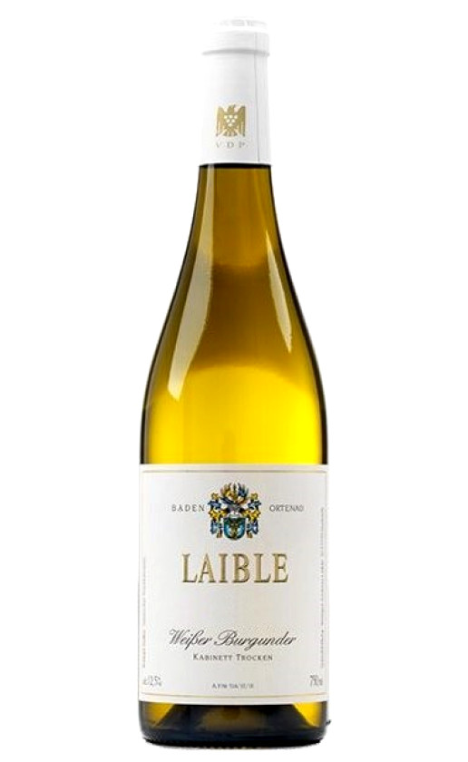 Wine Andreas Laible Weisser Burgunder Kabinett Trocken 2016