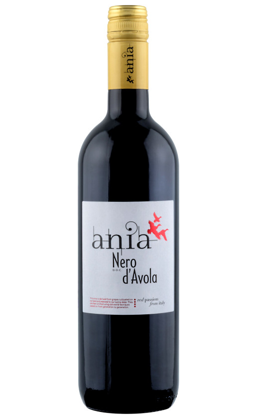 Wine Ania Nero Davola Sicilia