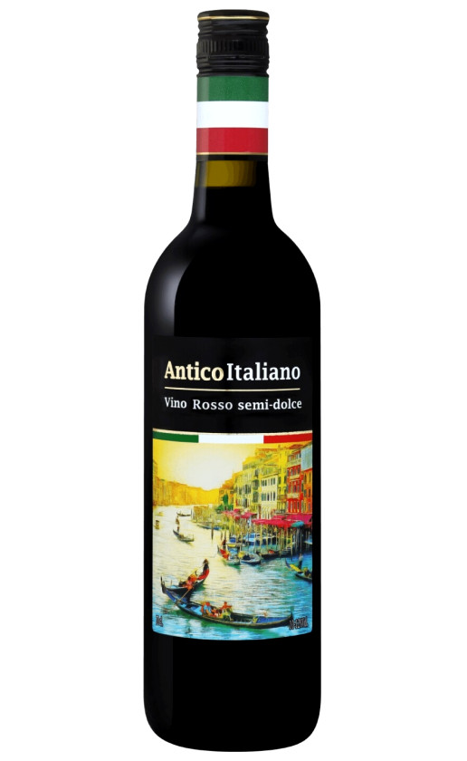 Wine Antico Italiano Rosso Semi Dolce