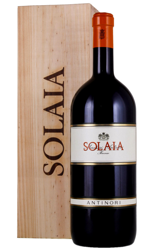 Wine Antinori Solaia Toscana 2017 Wooden Box