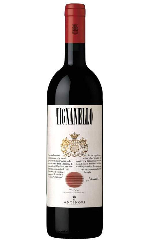 Wine Antinori Tignanello Toscana 2018