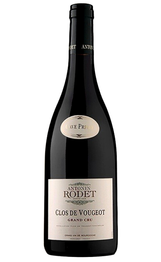 Wine Antonin Rodet Clos De Vougeot Grand Cru 2007