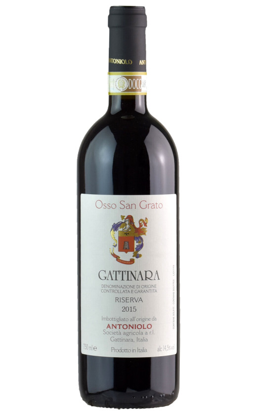 Wine Antoniolo Osso San Grato Gattinara 2015