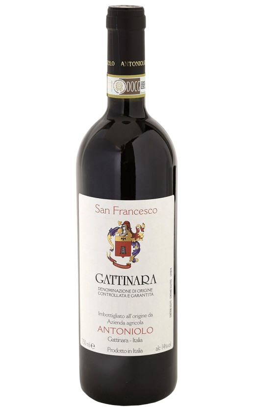 Вино Antoniolo San Francesco Gattinara 2015