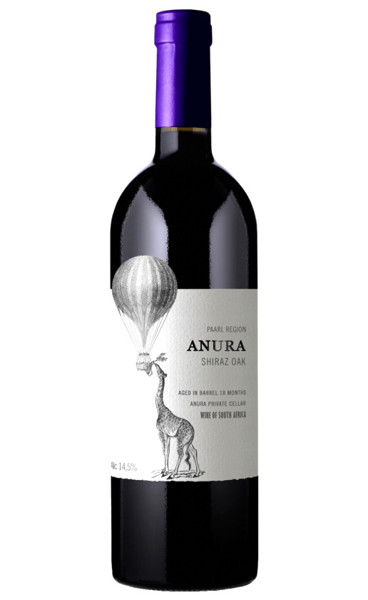 Wine Anura Shiraz Oak 2015