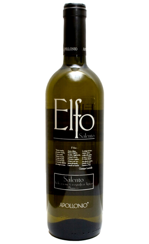 Wine Apollonio Elfo Bianco Salento 2005