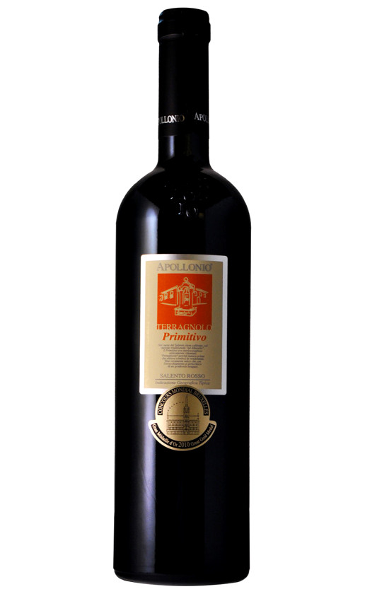 Wine Apollonio Terragnolo Primitivo Salento 2012