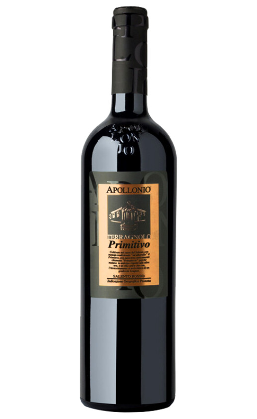 Wine Apollonio Terragnolo Primitivo Salento 2013