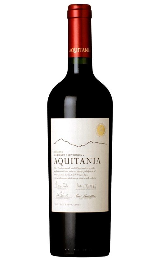 Вино Aquitania Reserva 2016