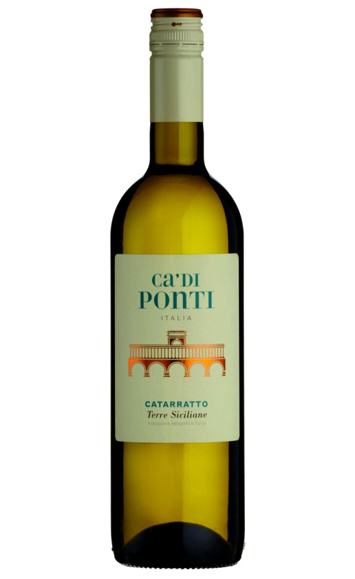 Вино Araldica Castelvero Ca'di Ponti Catarratto Terre Siciliane 2018