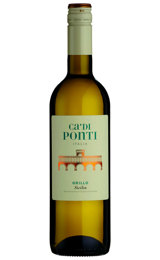 Вино Araldica Castelvero Ca'di Ponti Grillo Terre Siciliane 2017