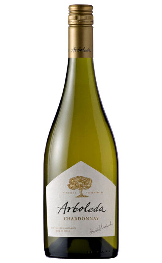 Вино Arboleda Chardonnay 2010