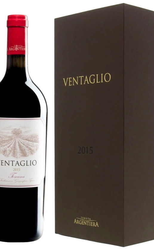 Wine Argentiera Ventaglio Toscana 2015 Gift Box