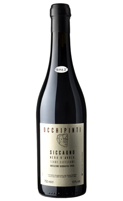 Wine Arianna Occhipinti Siccagno Nero Davola Terre Siciliane 2017