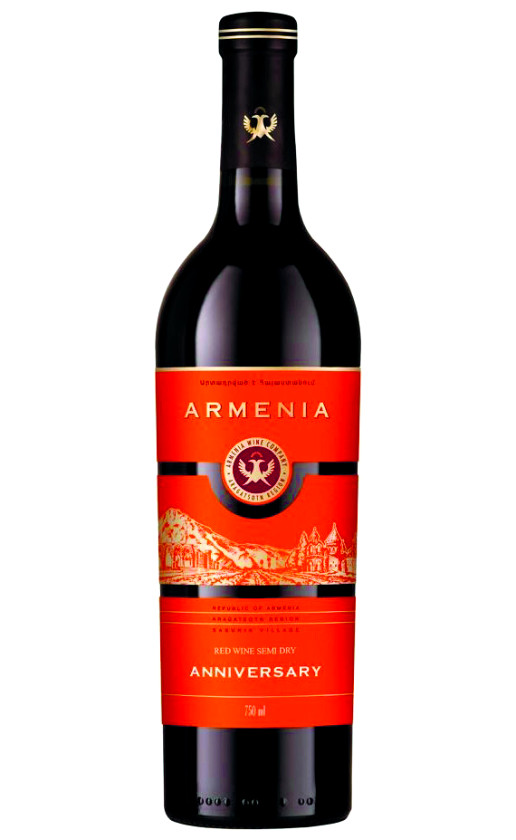 Armenia Anniversary Edition Red Semi-Dry