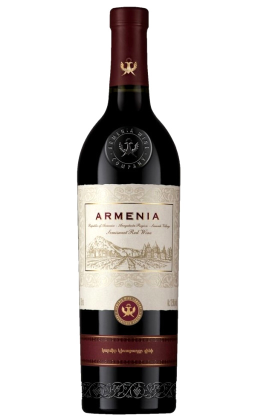 Wine Armenia Red Semi Sweet