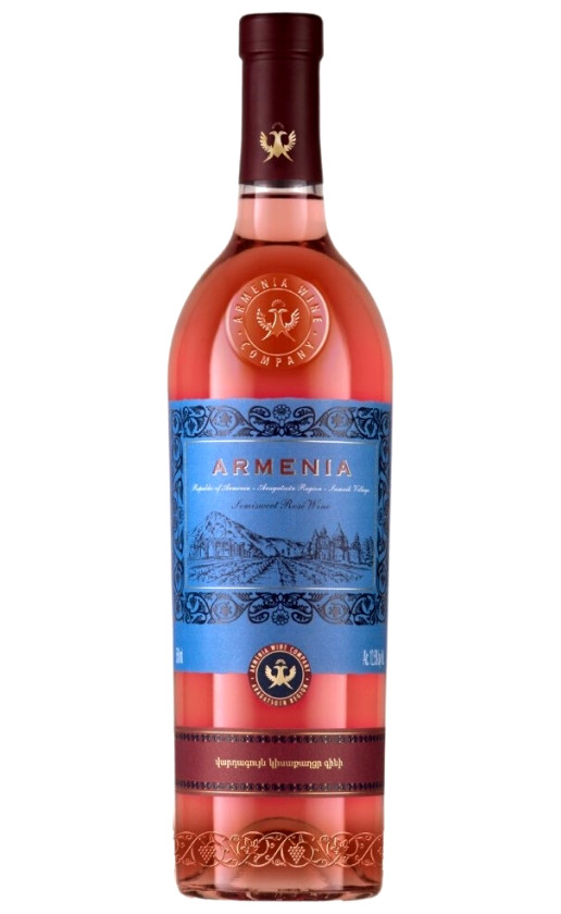 Вино Armenia Rose Semi-Sweet