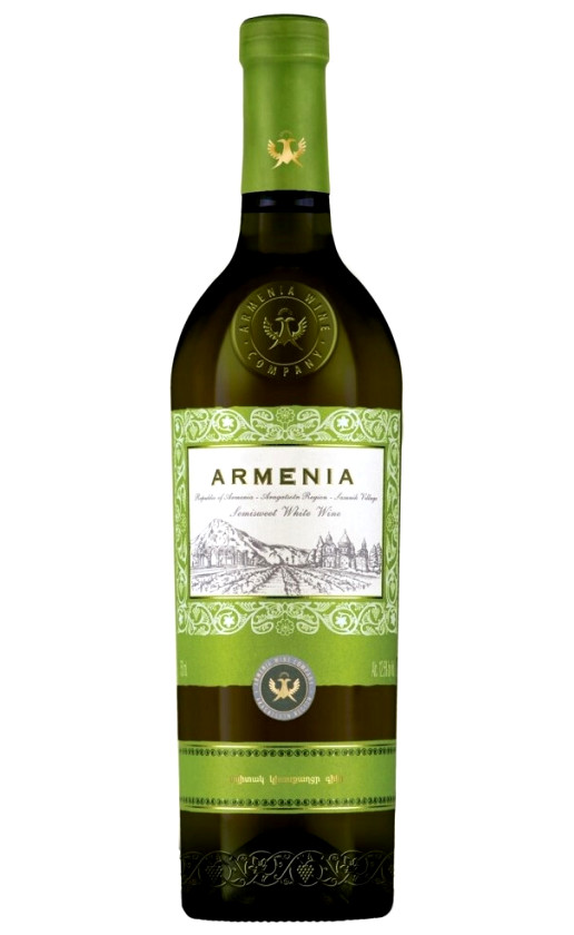 Вино Armenia White Semi-Sweet