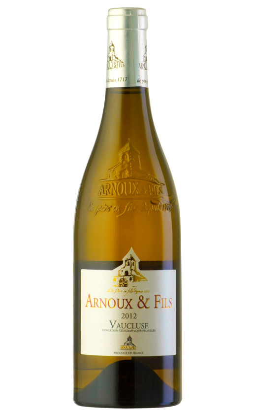 Wine Arnoux Fils Vaucluse 2012