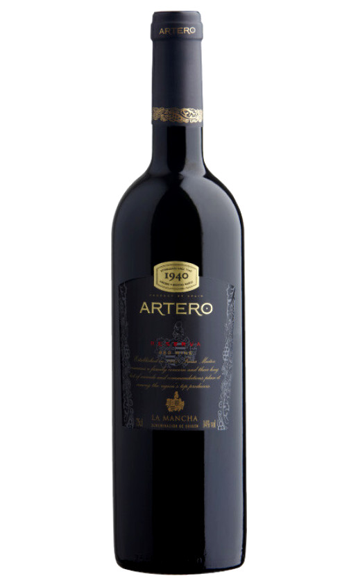 Wine Artero Reserva La Mancha