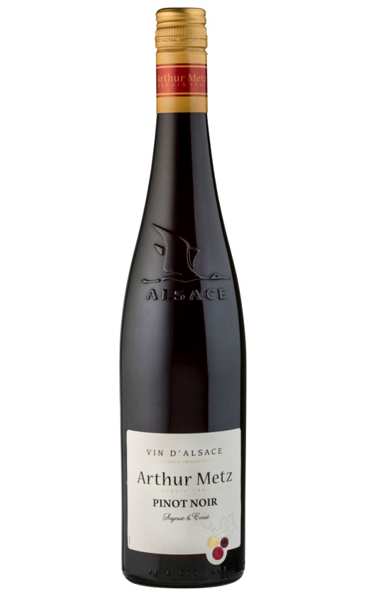 Wine Arthur Metz Vin Dalsace Pinot Noir