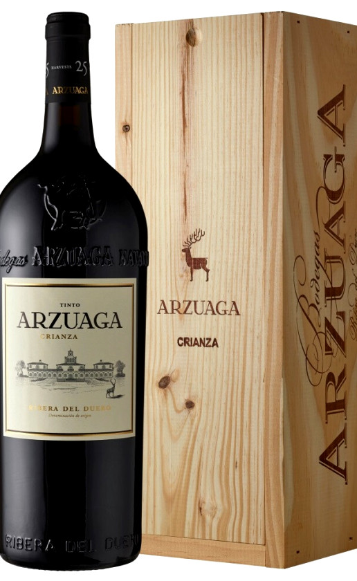 Вино Arzuaga Crianza 2017 wooden box
