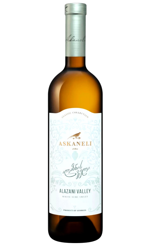 Wine Askaneli Brothers Alazany Valley White Semi Sweet