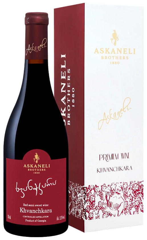 Wine Askaneli Brothers Khvanchkara Gift Box