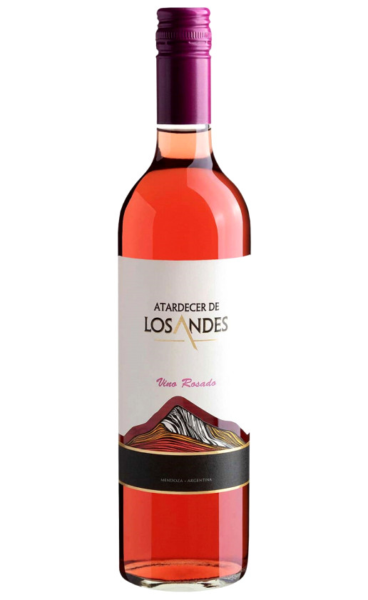 Wine Atardecer De Los Andes Malbec Rosado