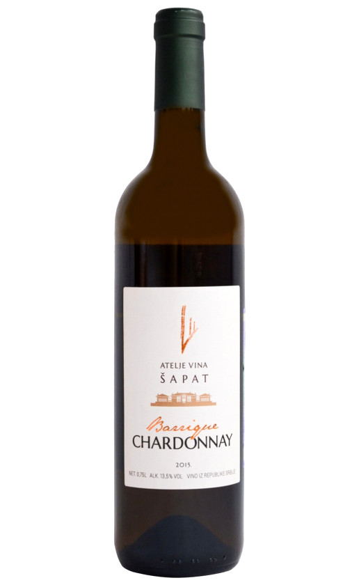Wine Atelje Vina Sapat Chardonnay Barrique 2015
