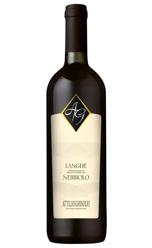 Вино Attilio Ghisolfi Langhe Nebbiolo 2015