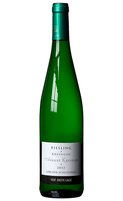 Wine August Kesseler Lorcher Schlossberg Riesling Erste Lage Vdp 2012