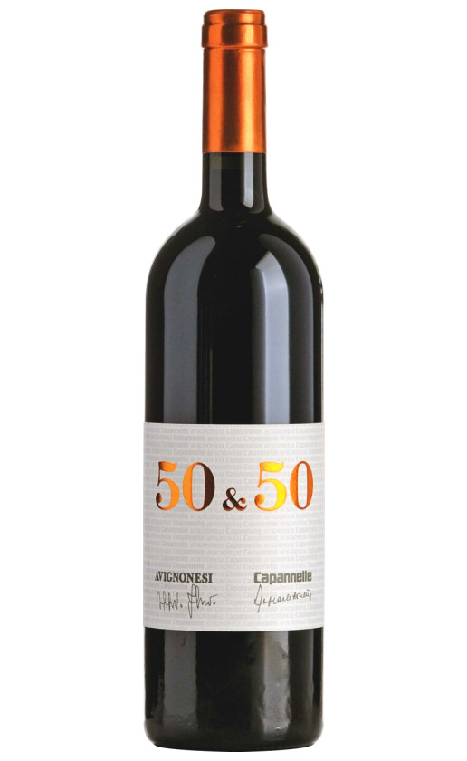 Вино Avignonesi-Capannelle 50 50 Vino da Tavola di Toscana 2008