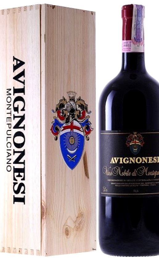 Avignonesi Vino Nobile di Montepulciano wooden box