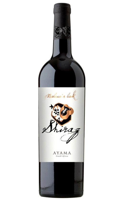 Ayama Baboon's Back Shiraz 2013