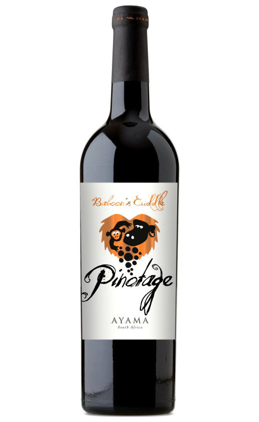 Wine Ayama Baboons Cuddle Pinotage 2012