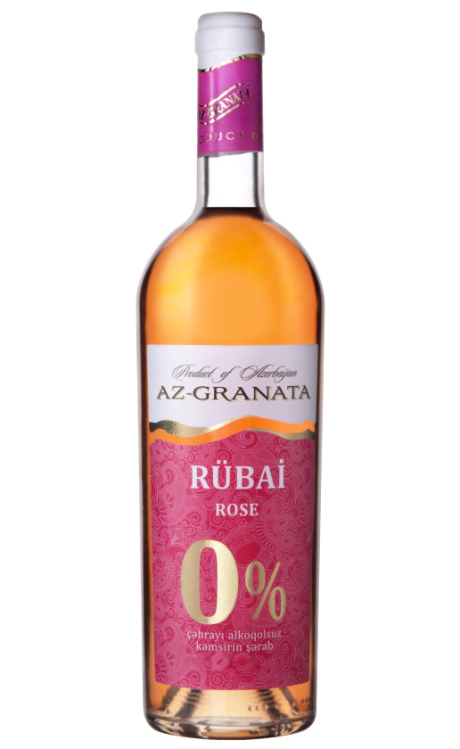 Wine Az Granata Rubai Rose 0
