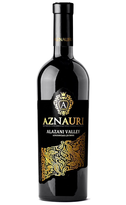 Wine Aznauri Alazani Valley Red Semi Sweet