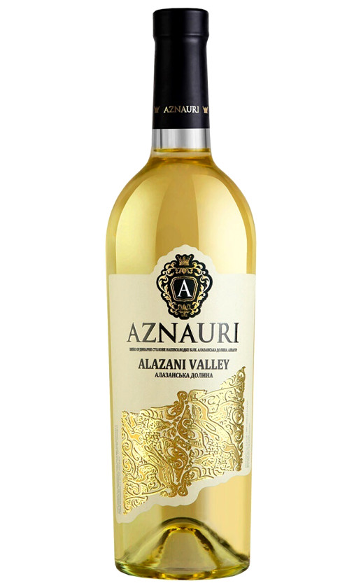 Wine Aznauri Alazani Valley White Semi Sweet
