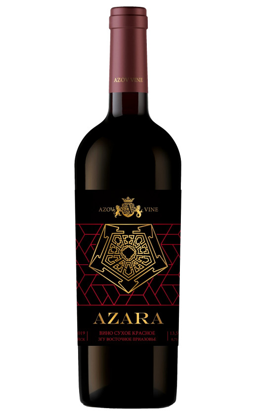 Azov Vine Azara Red 2019