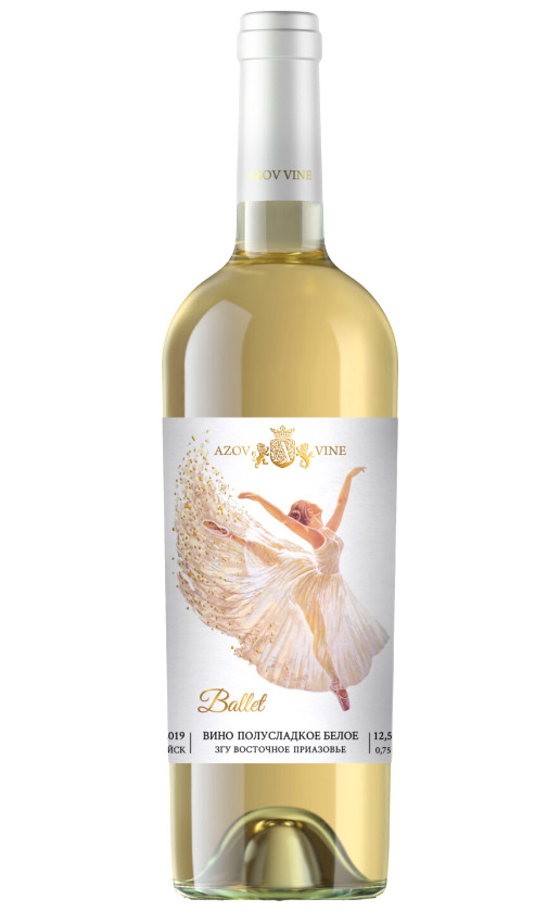 Wine Azov Vine Ballet White Semi Sweet 2019