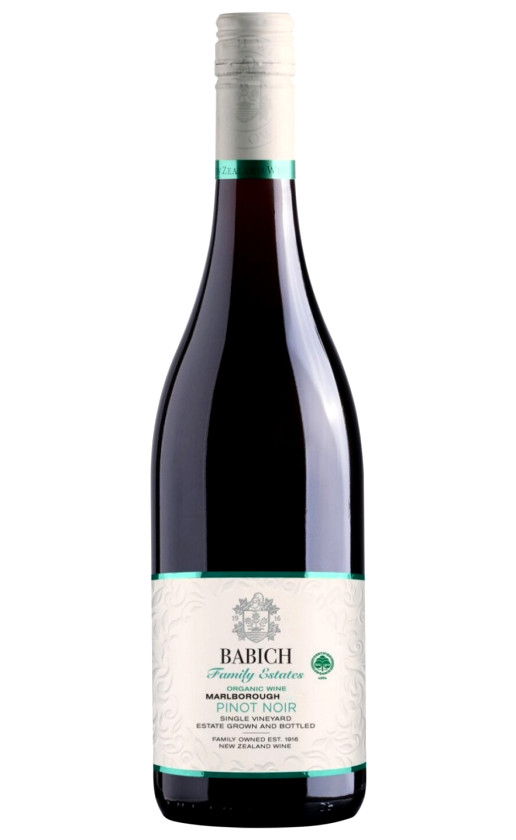 Babich Wines Family Estates Headwaters Organic Pinot Noir 2019