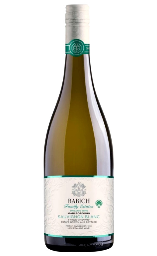 Babich Wines Family Estates Headwaters Organic Sauvignon Blanc 2020