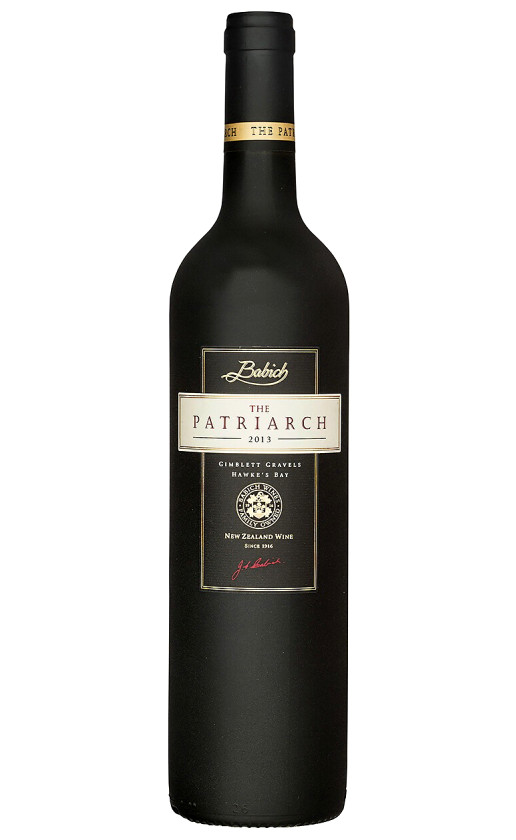 Wine Babich Wines The Patriarch Hawkes Bay 2013