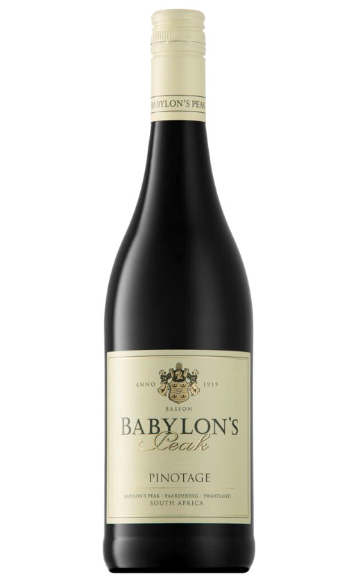 Wine Babylons Peak Pinotage Swartland 2016