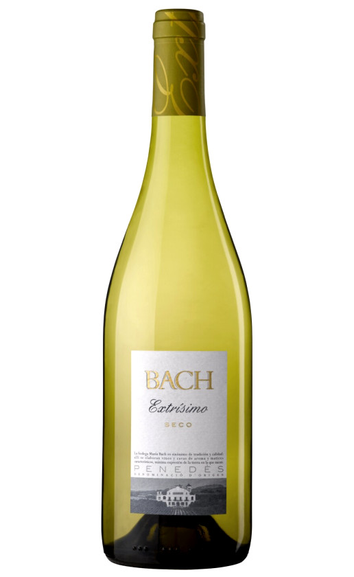 Wine Bach Extrisimo Seco Catalunya 2014